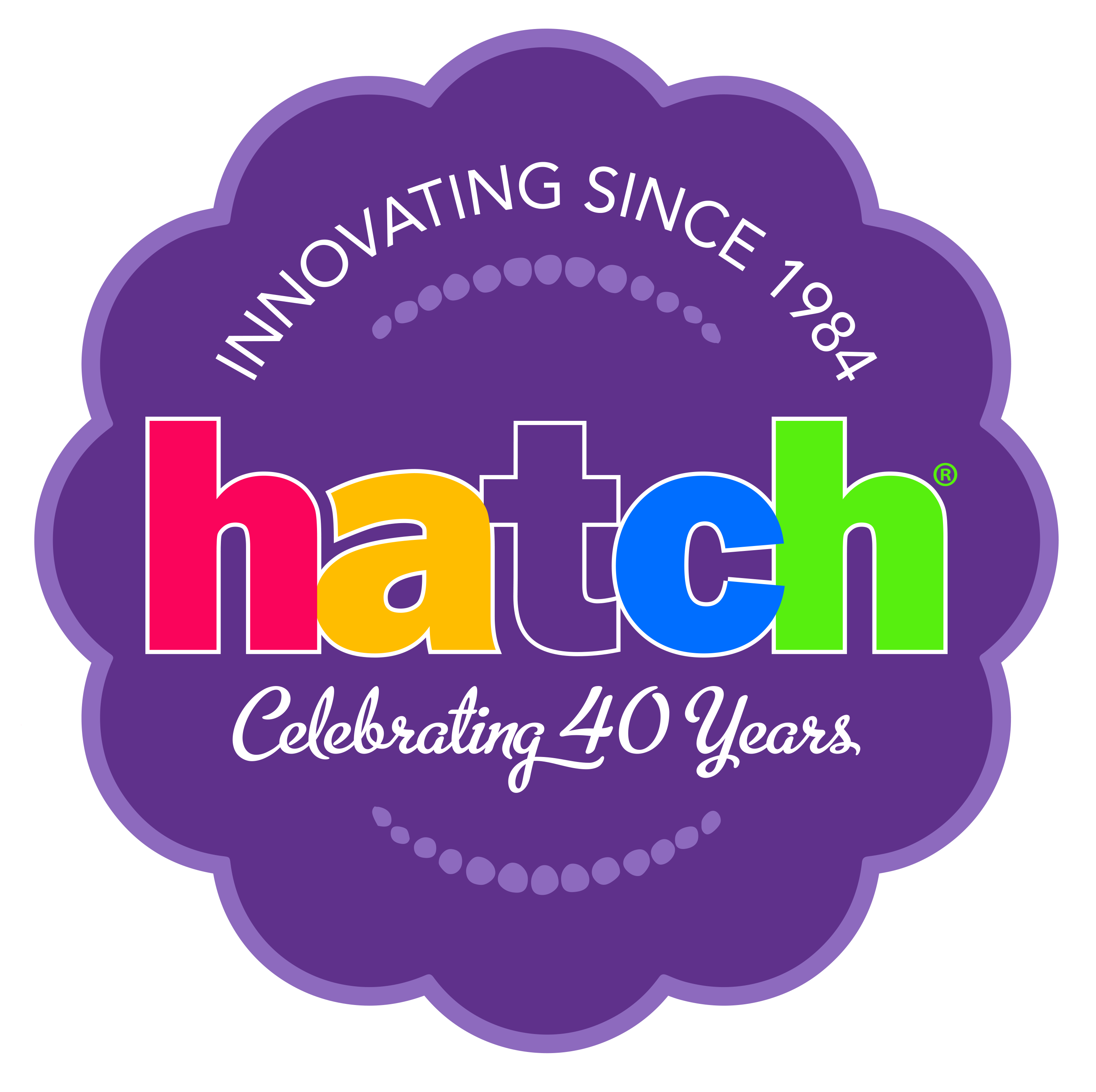 Hatch 40th Anniversary Logo